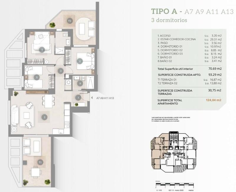 3 bedroom Apartment for sale