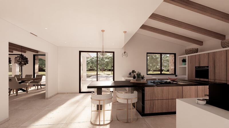 4 Cuarto Casa de Campo en venta