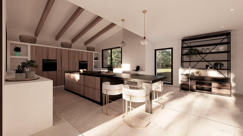 4 Cuarto Casa de Campo en venta