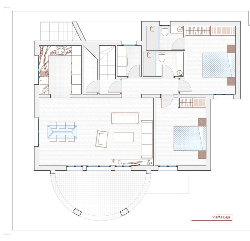 4 Cuarto Villa en venta