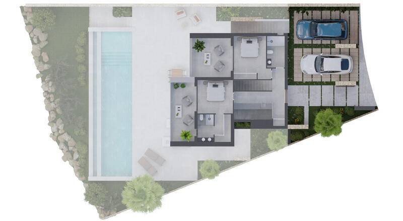 3 soverom Villa til salgs