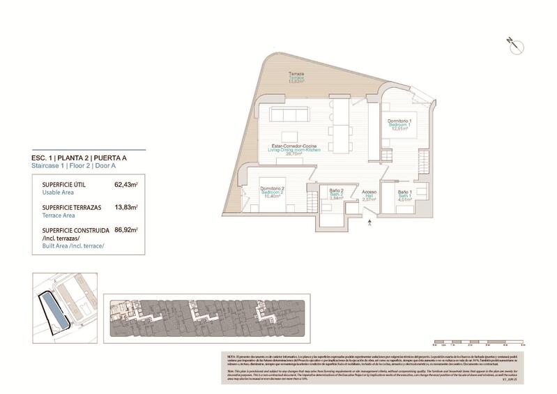 2 bedroom Apartment for sale