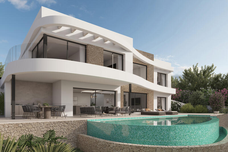 Villa til salgs i Moraira, Alicante