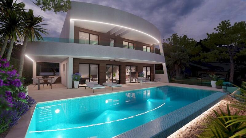 Villa till salu i Moraira, Alicante