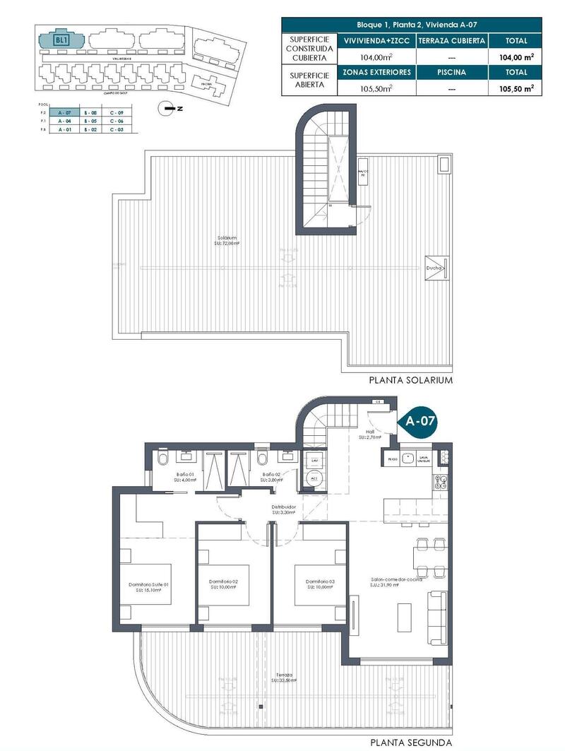 3 bedroom Apartment for sale