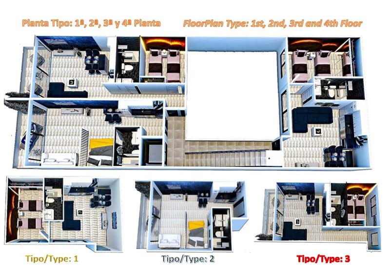 1 Schlafzimmer Appartement zu verkaufen