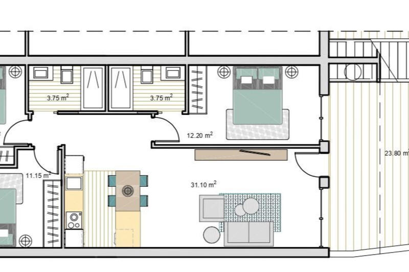 2 bedroom Apartment for sale