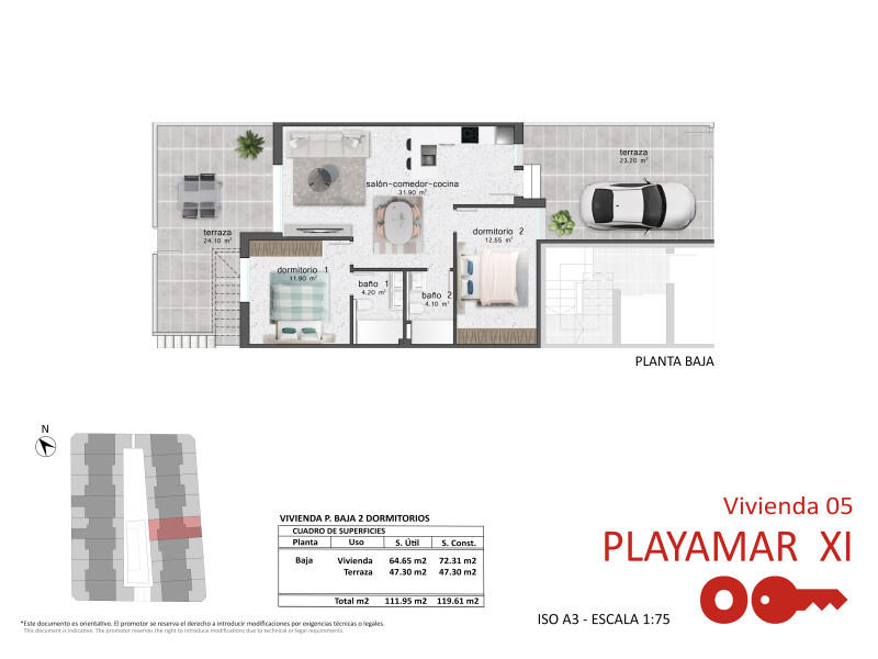 3 slaapkamer Appartement Te koop 3 slaapkamer Appartement Te koop