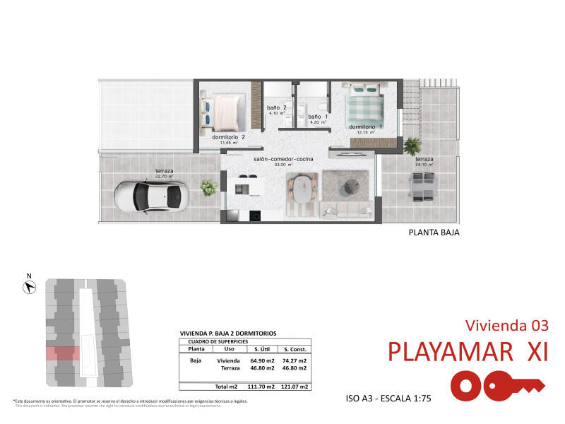 3 slaapkamer Appartement Te koop 3 slaapkamer Appartement Te koop