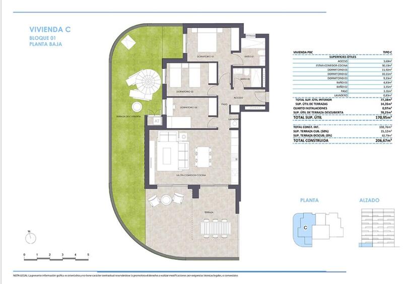 3 slaapkamer Appartement Te koop 3 slaapkamer Appartement Te koop