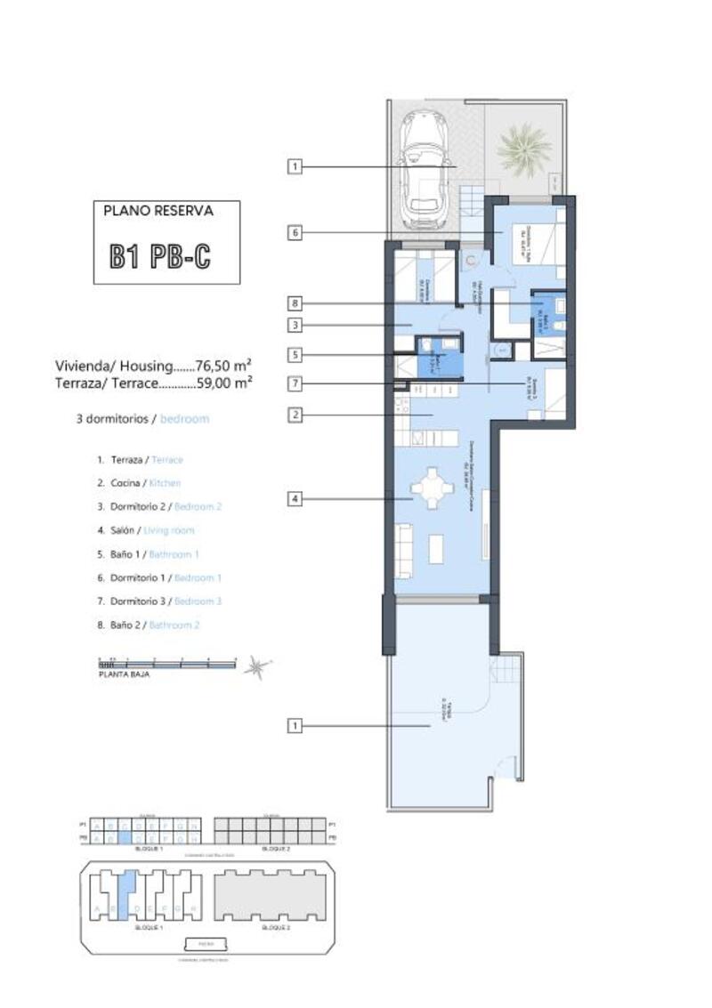 3 slaapkamer Appartement Te koop 3 slaapkamer Appartement Te koop