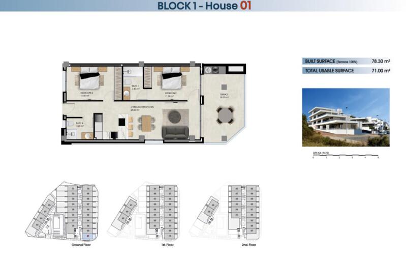 2 Cuarto Apartamento en venta