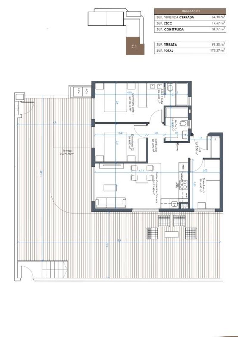 2 bedroom Apartment for sale