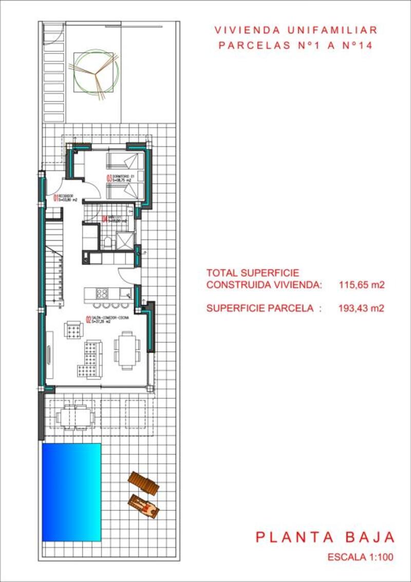 3 bedroom Townhouse for sale