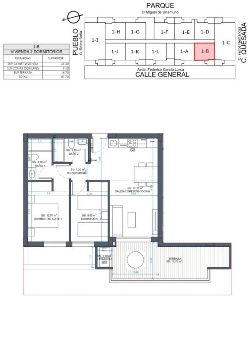 3 chambre Appartement à vendre