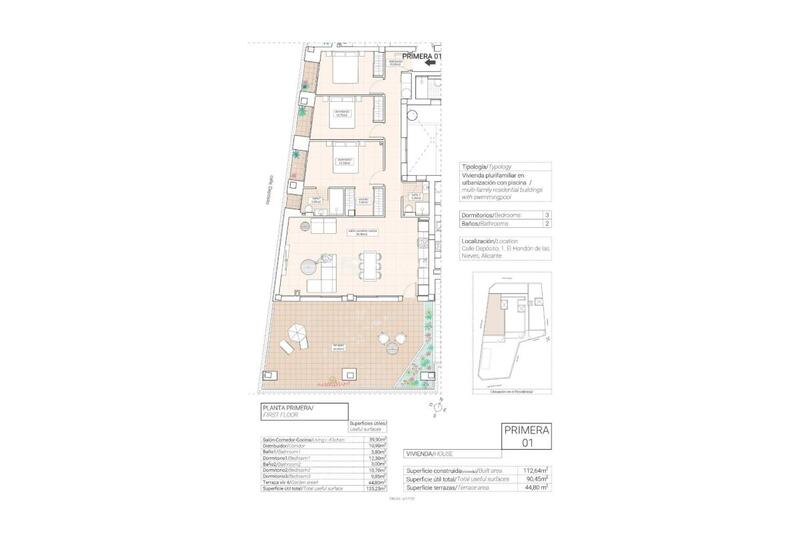 2 Schlafzimmer Appartement zu verkaufen