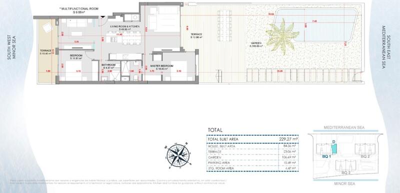 2 Cuarto Apartamento en venta