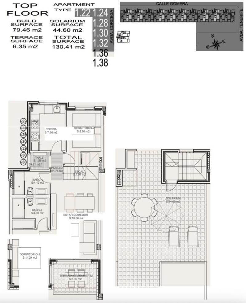 2 Cuarto Apartamento en venta