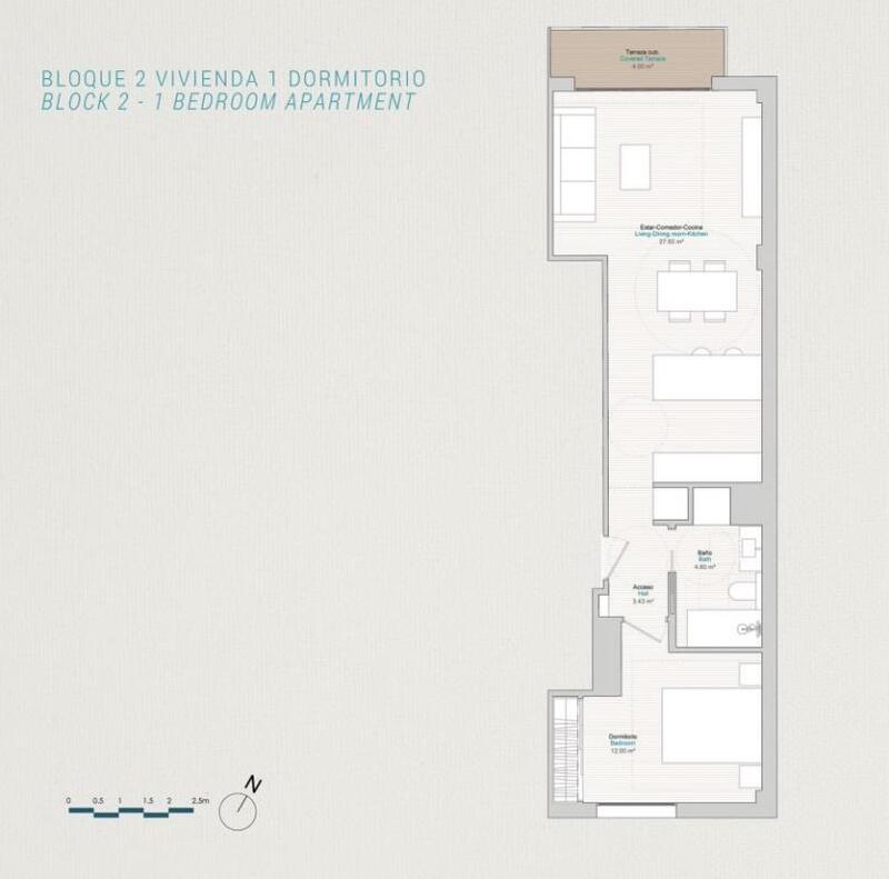 2 Cuarto Apartamento en venta