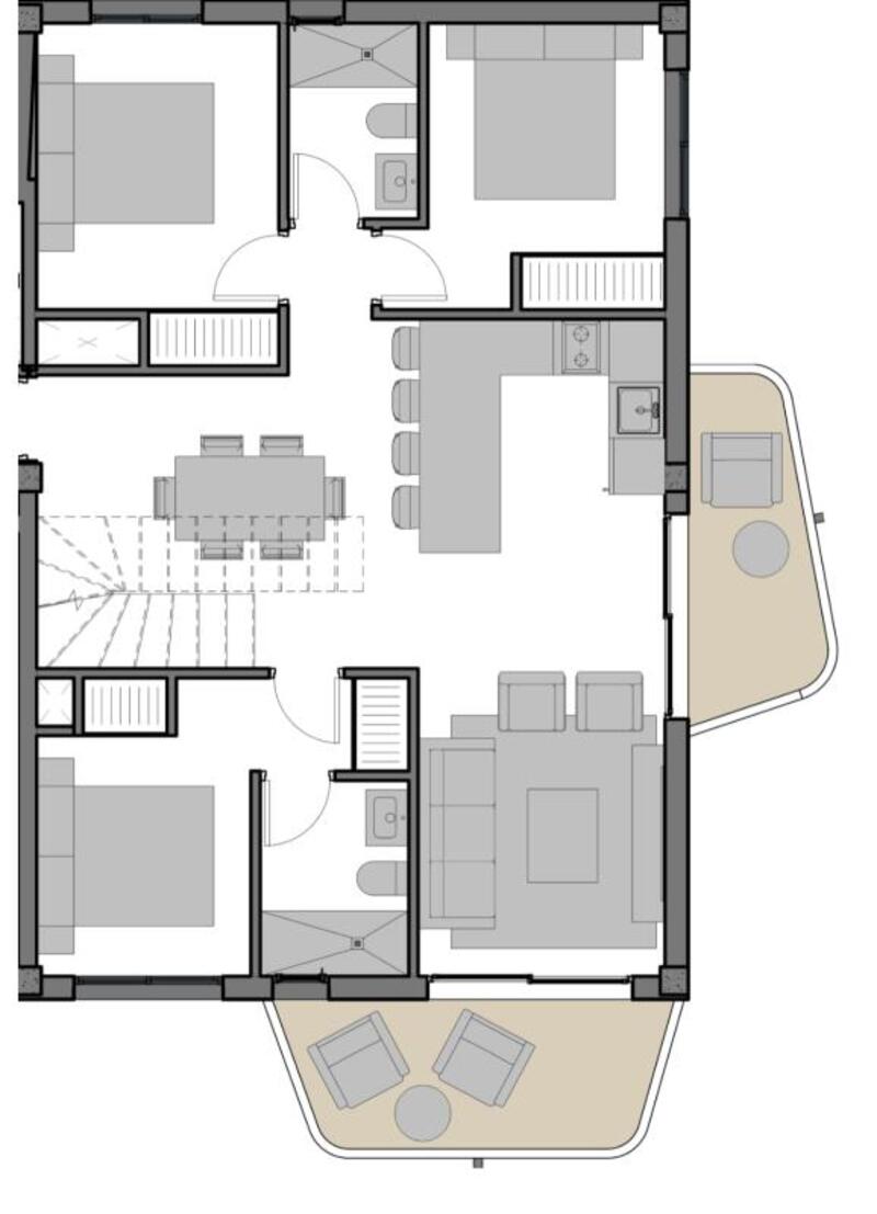 3 chambre Appartement à vendre 3 chambre Appartement à vendre