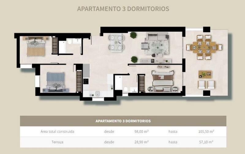 2 bedroom Apartment for sale