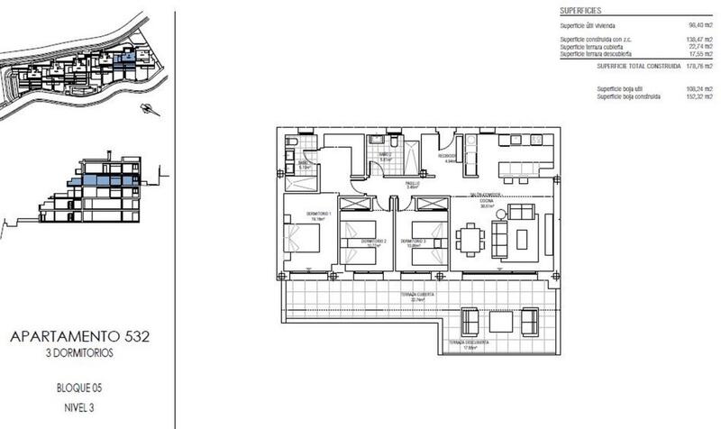 3 chambre Appartement à vendre