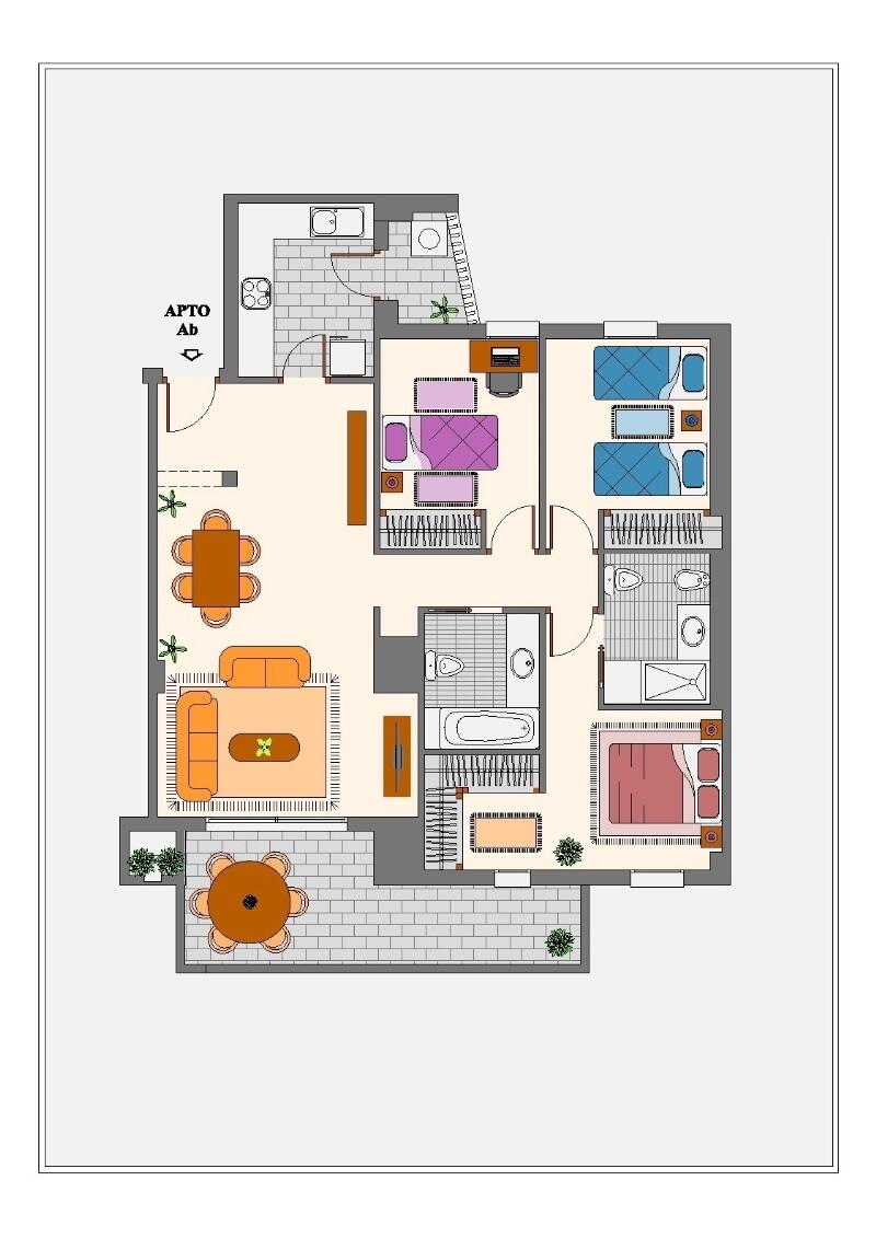 3 slaapkamer Appartement Te koop