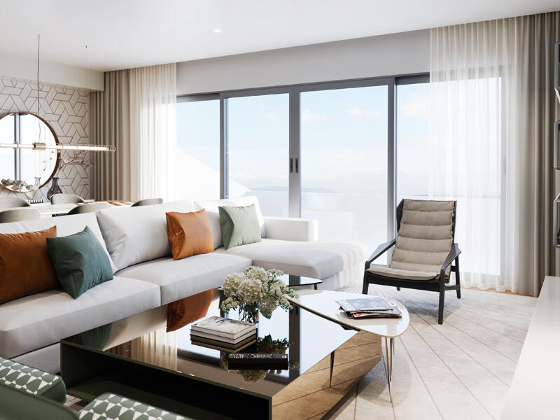 2 Schlafzimmer Appartement zu verkaufen